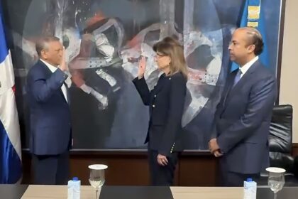 Leonardo Aguilera Batista es juramentado como nuevo presidente ejecutivo del banco de Reservas.
