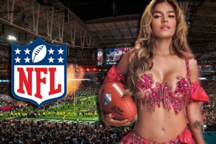 Karol G Brilla en el Show de Medio Tiempo de la NFL en Brasil