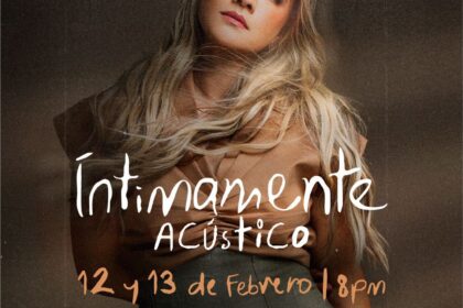Nathalie Hazim llevará “Íntimamente Acústico” al escenario el 12 y 13 se febrero