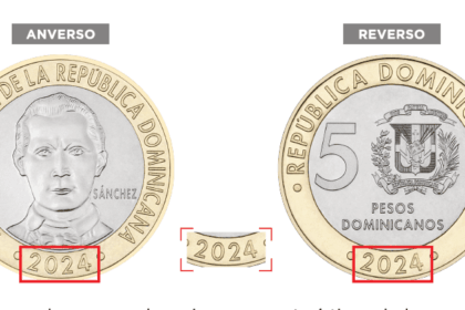 Desde el lunes 2 de febrero entrarán en circulación nuevas monedas de RD$5