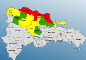 Lluvias intensas ponen en alerta roja a tres provincias: COE advierte riesgo de inundaciones y desplazamientos
