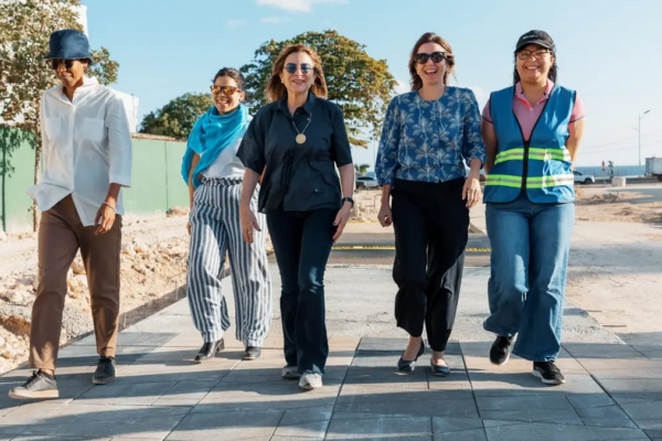 Carolina Mejía supervisa avances del Malecón Deportivo y Paseo 30 de Mayo de cara a los Juegos Centroamericanos Santo Domingo 2026
