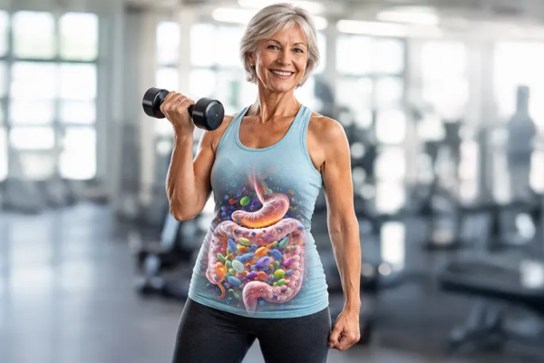 Descubren bacteria intestinal que podría aumentar la fuerza muscular y ayudar a combatir el envejecimiento