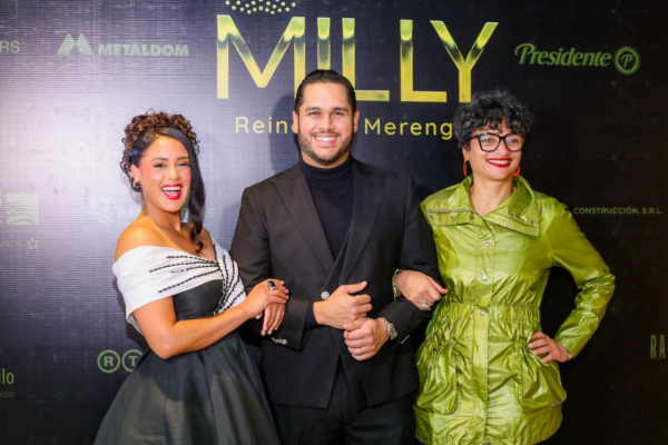 Realizan gala premier de “Milly, Reina del Merengue”