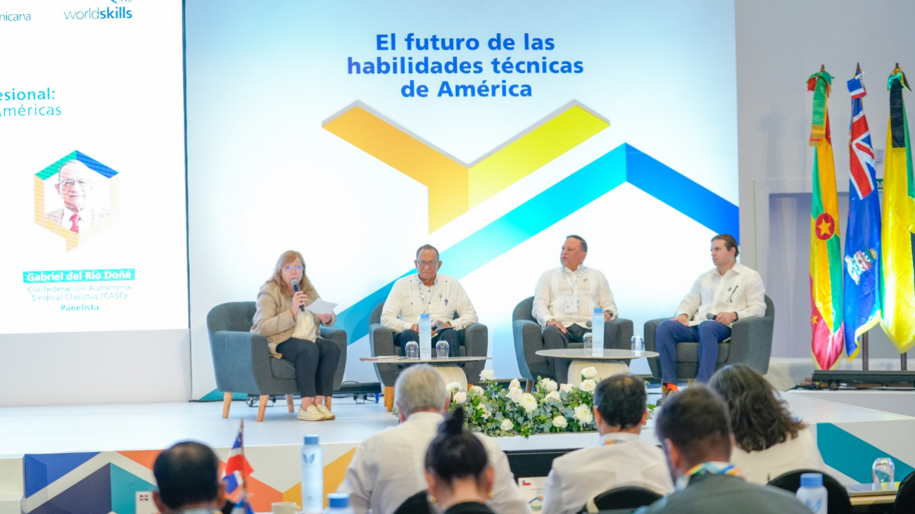 Infotep destaca como modelo regional de formación técnica en Asamblea de WorldSkills Américas 2026