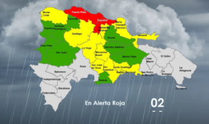 COE mantiene provincias en alerta roja y amarilla por intensas lluvias