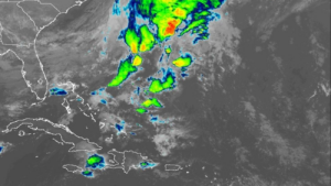 Vaguada provocará intensos aguaceros, tormentas eléctricas y fuertes ráfagas de viento