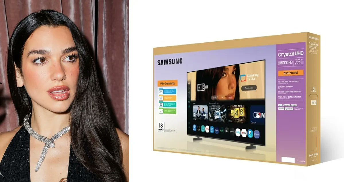 Batalla legal entre Dua Lipa y Samsung sacude al mundo del entretenimiento