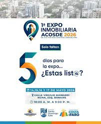 Expo Inmobiliaria ACOSDE 2026 reunirá grandes proyectos residenciales y comerciales en Santo Domingo Este
