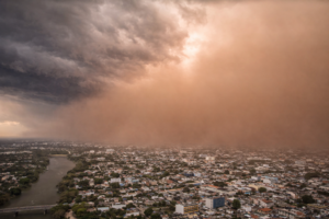 Llega al país la primera nube de polvo del Sahara de la temporada 2026