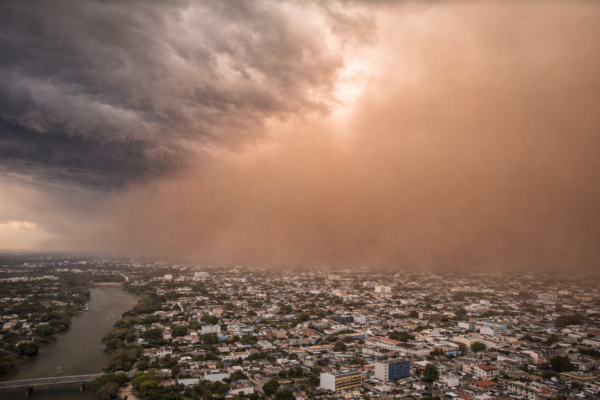 Llega al país la primera nube de polvo del Sahara de la temporada 2026