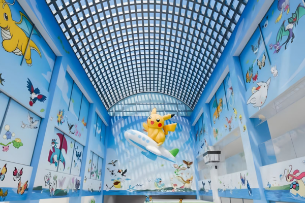 Aeropuerto de Japón se convierte en el primer terminal del mundo totalmente temático de Pokémon