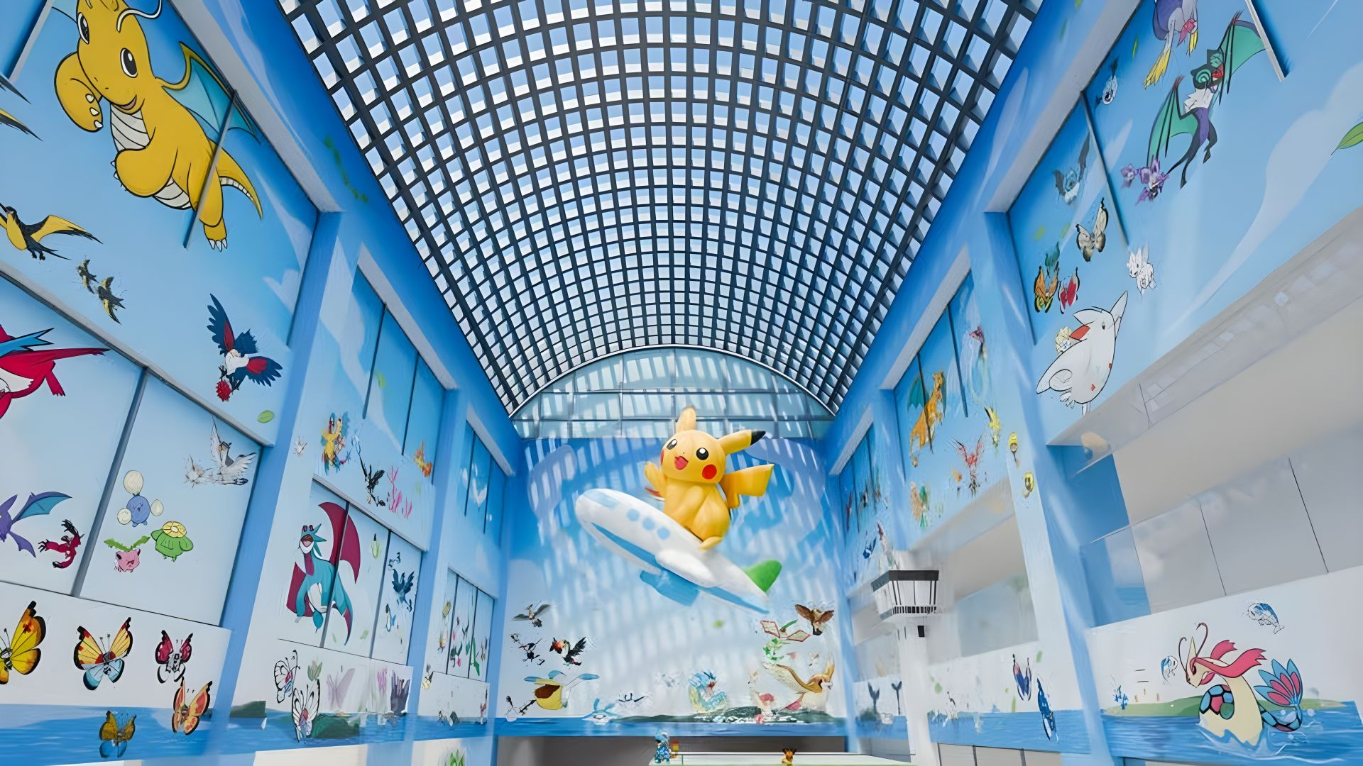 Aeropuerto de Japón se convierte en el primer terminal del mundo totalmente temático de Pokémon