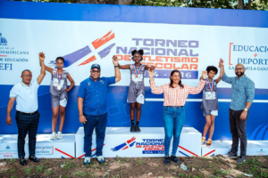 Más de 2,000 jóvenes atletas impulsan el relevo del atletismo dominicano en evento nacional
