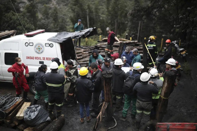 Tragedia minera en Colombia: explosión deja nueve muertos y seis sobrevivientes