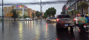 Una débil vaguada y el viento del este provocarán chubascos aislados en varias provincias