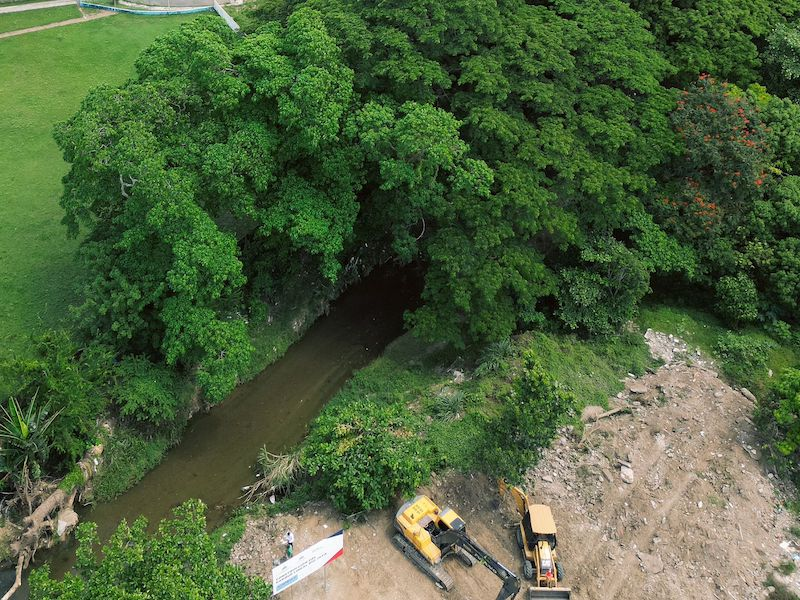 Inician construcción del Parque Lineal Río Jaya para transformar el entorno urbano de San Francisco de Macorís