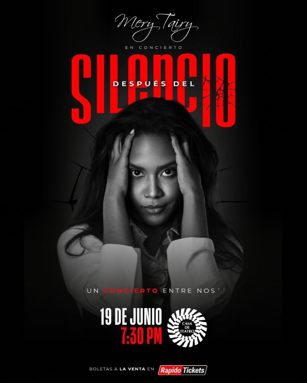 Mery Tairy anuncia su regreso a los escenarios con el concierto “Después del Silencio”