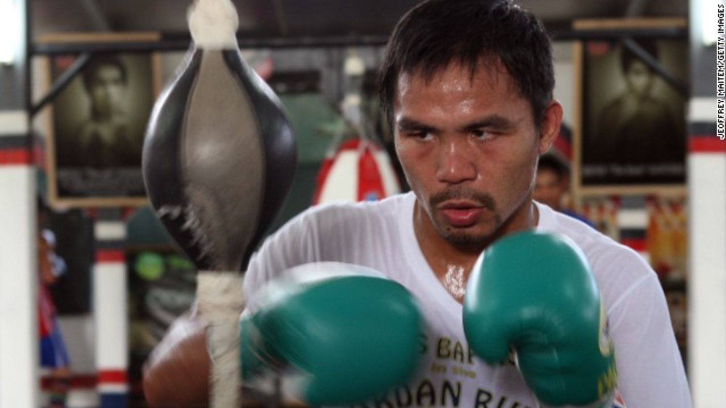 Manny Pacquiao lidera campaña de ayuda para víctimas del terremoto en Filipinas