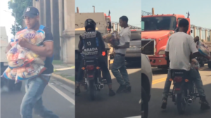 Video capta saqueo de camión con alimentos del Plan Social de la Presidencia