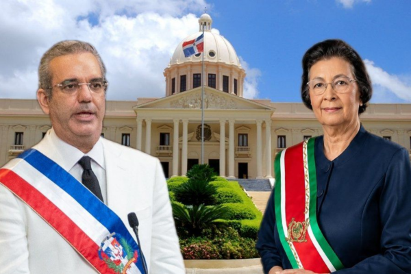 Abinader recibe a presidenta de Surinam en histórica visita oficial al Palacio Nacional