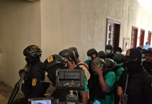 Continúa audiencia de coerción por presunta red de extorsión y estafa electrónica en Operación XL526