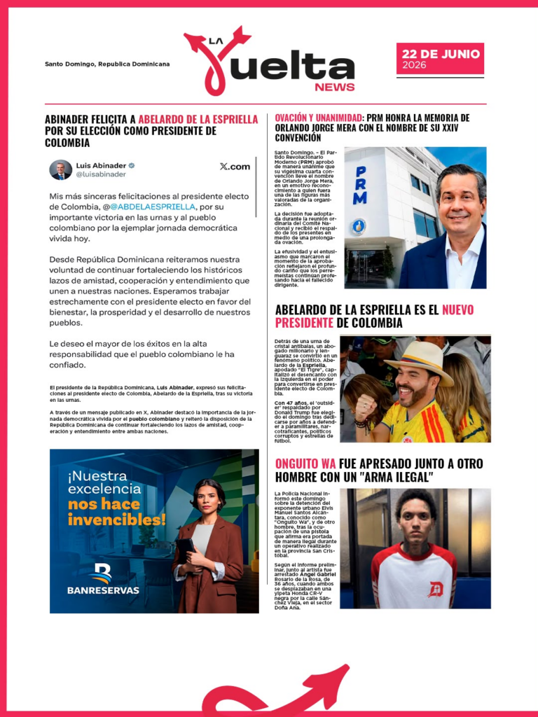 ¡NOTICIAS DE HOY!