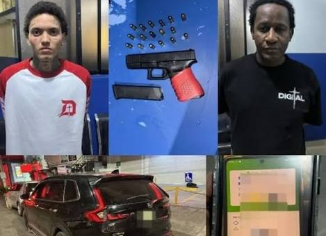 ONGUITO WA FUE APRESADO JUNTO A OTRO HOMBRE CON UN “ARMA ILEGAL”