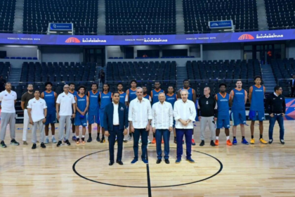 PRESIDENTE ABINADER INAUGURA LA REMODELADA ARENA BANRESERVAS VIRGILIO TRAVIESO SOTO