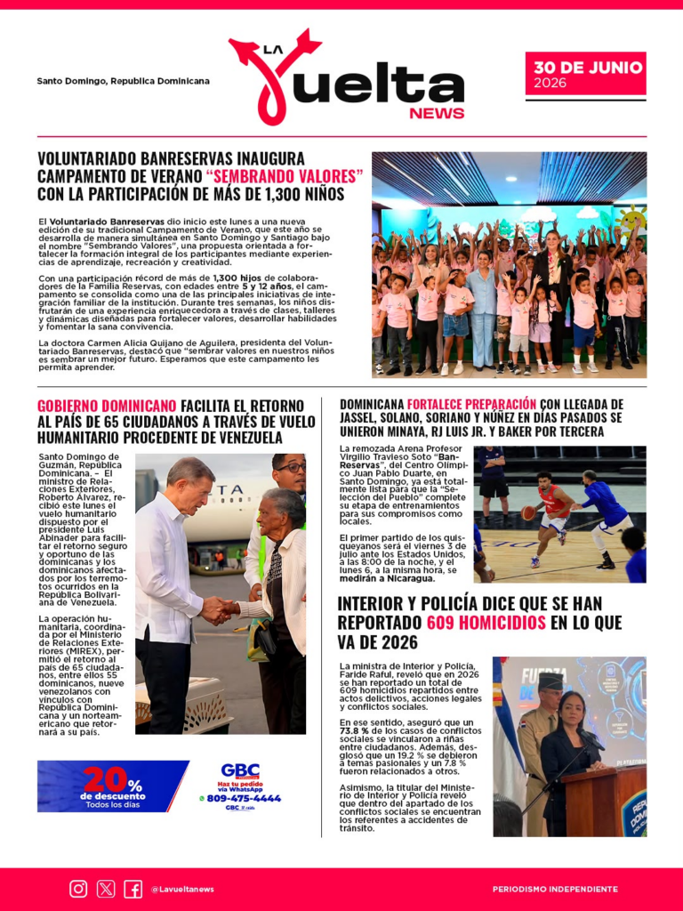 ¡NOTICIAS DE HOY, INFORMATE!