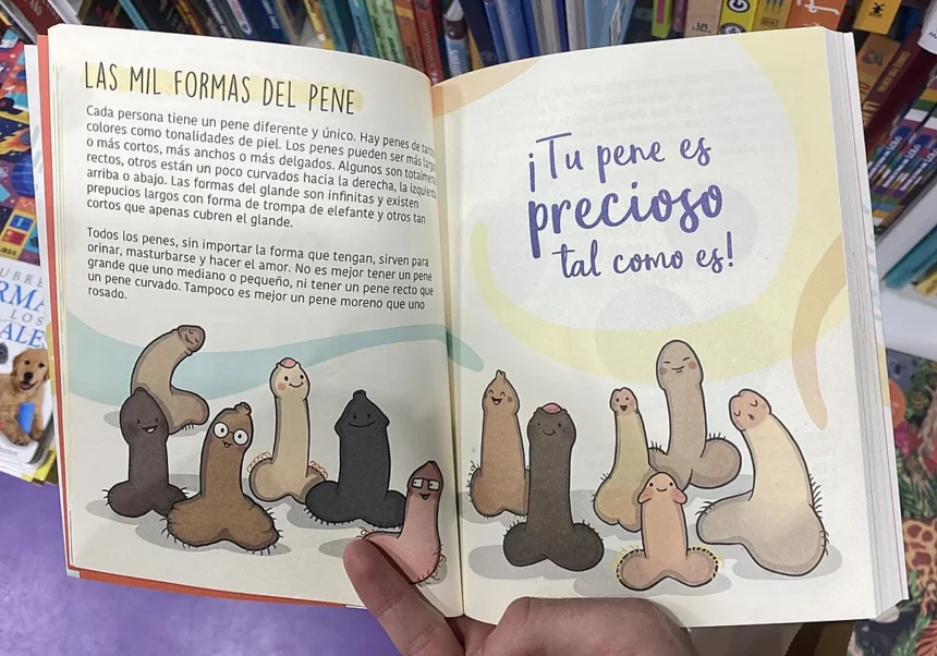Libro de educación sexual infantil genera polémica en España por su contenido en bibliotecas públicas