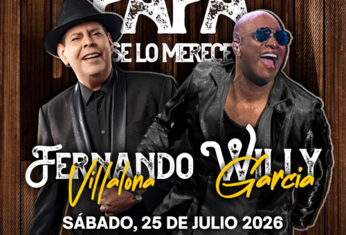 Fernando Villalona y Willy García celebrarán a papá este 25 de julio en Rancho Steak House