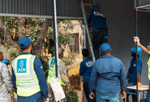 Alcaldía del DN recupera espacio público ocupado de manera irregular en Mata Hambre