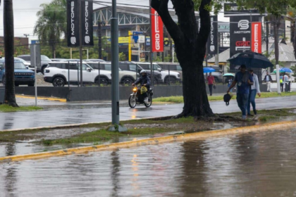 Vaguada aumentará las lluvias este lunes en gran parte del país