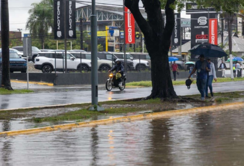 Vaguada aumentará las lluvias este lunes en gran parte del país