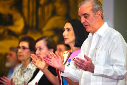 Luis Abinader celebra sus 59 años con misa de acción de gracias en el Palacio Nacional