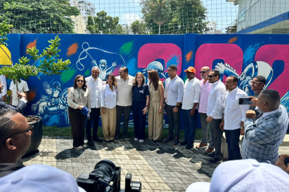 Carolina inaugura parque lineal Paseo Paraíso con mural conmemorativo de los Juegos Centroamericanos y del Caribe