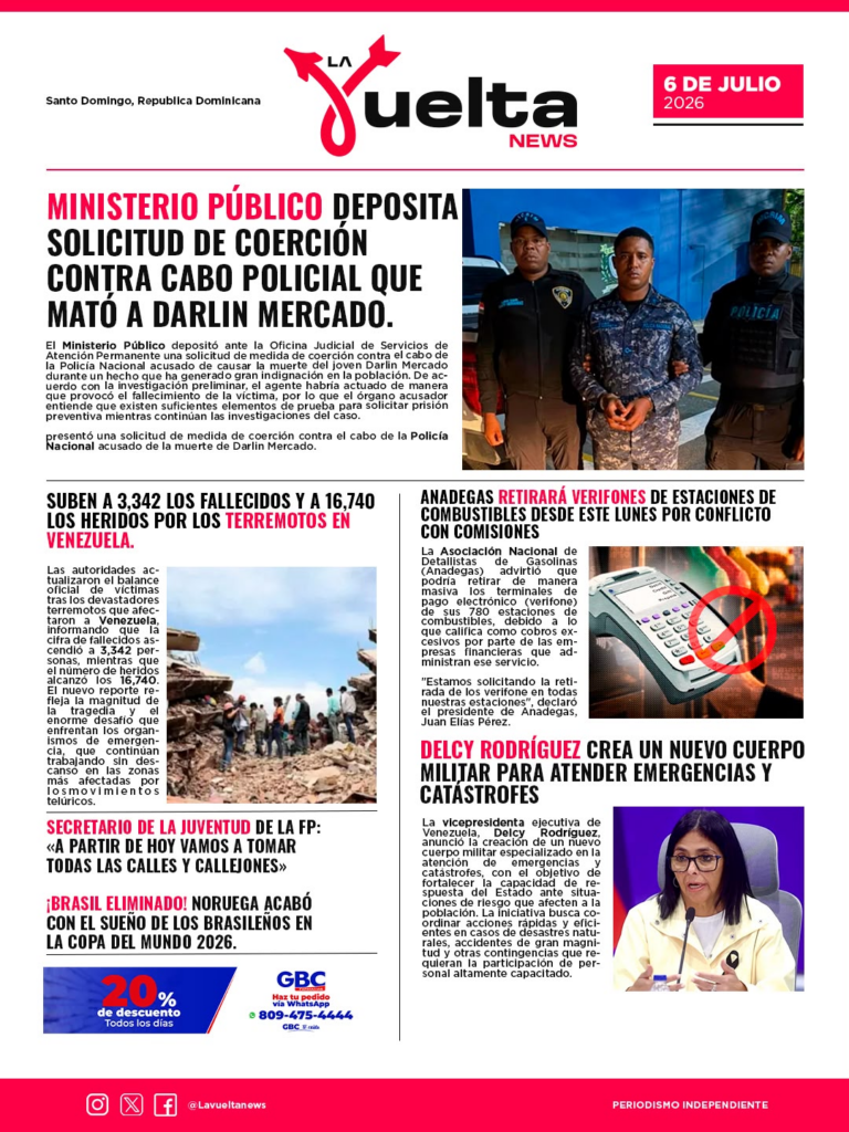 ¡NOTICIAS DE HOY, INFORMATE!