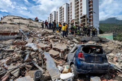 SUBEN A 3,342 LOS FALLECIDOS Y A 16,740 LOS HERIDOS POR LOS TERREMOTOS EN VENEZUELA.