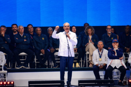 LUIS ABINADER LIDERA LA CEREMONIA DE CLAUSURA DE LOS JCC SANTO DOMINGO 2026