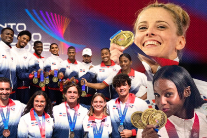 REPÚBLICA DOMINICANA SE LUCE: 46 MEDALLAS DE ORO