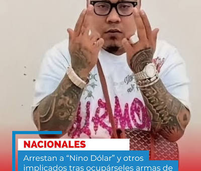 “Nino Dólar” se entrega a las autoridades tras ser buscado por proceso judicial