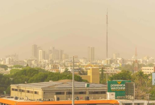 Polvo sahariano dominará las condiciones del tiempo este martes