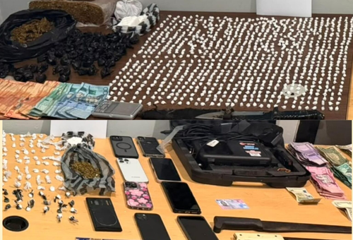 Autoridades ocupan drogas, dinero y celulares durante allanamientos en Jimaní