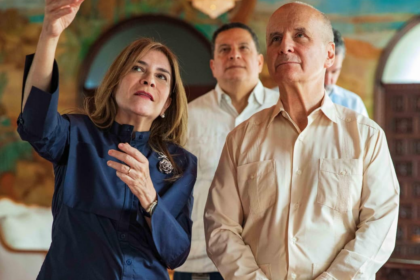 Expresidente de Costa Rica valora gestión de Carolina Mejía en Santo Domingo