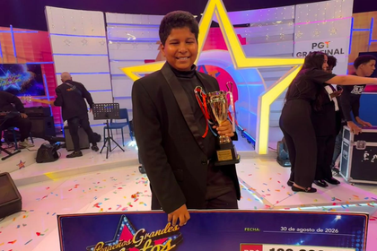 Luis Justo se alza con el primer lugar de la novena temporada de Pequeños Grandes Talentos