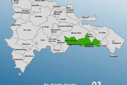 COE mantiene alerta verde en tres localidades por incidencia de vaguada