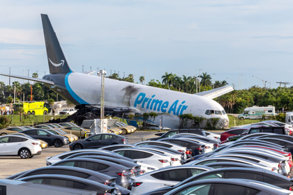 ACCIDENTE DE AVIÓN DE CARGA PROVOCA RETRASOS EN VUELOS ENTRE RD Y MIAMI