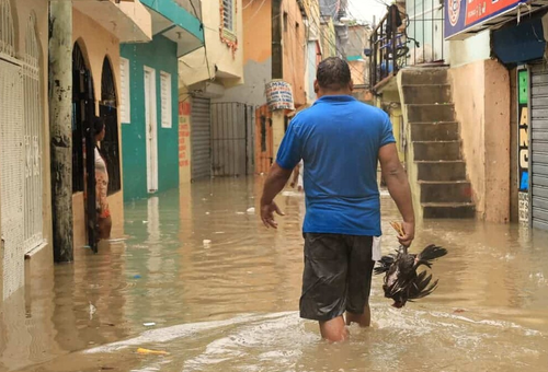 Lluvias dejan unas 100 viviendas afectadas y provocan inundaciones en varias zonas del país