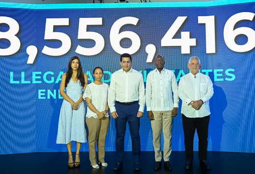 MÁS DE 8.5 MILLONES DE VISITANTES LLEGAN A RD ENTRE ENERO Y AGOSTO DE 2026